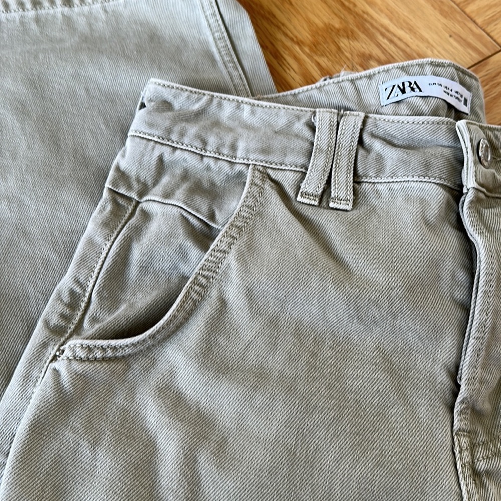 Zara wide leg jeans